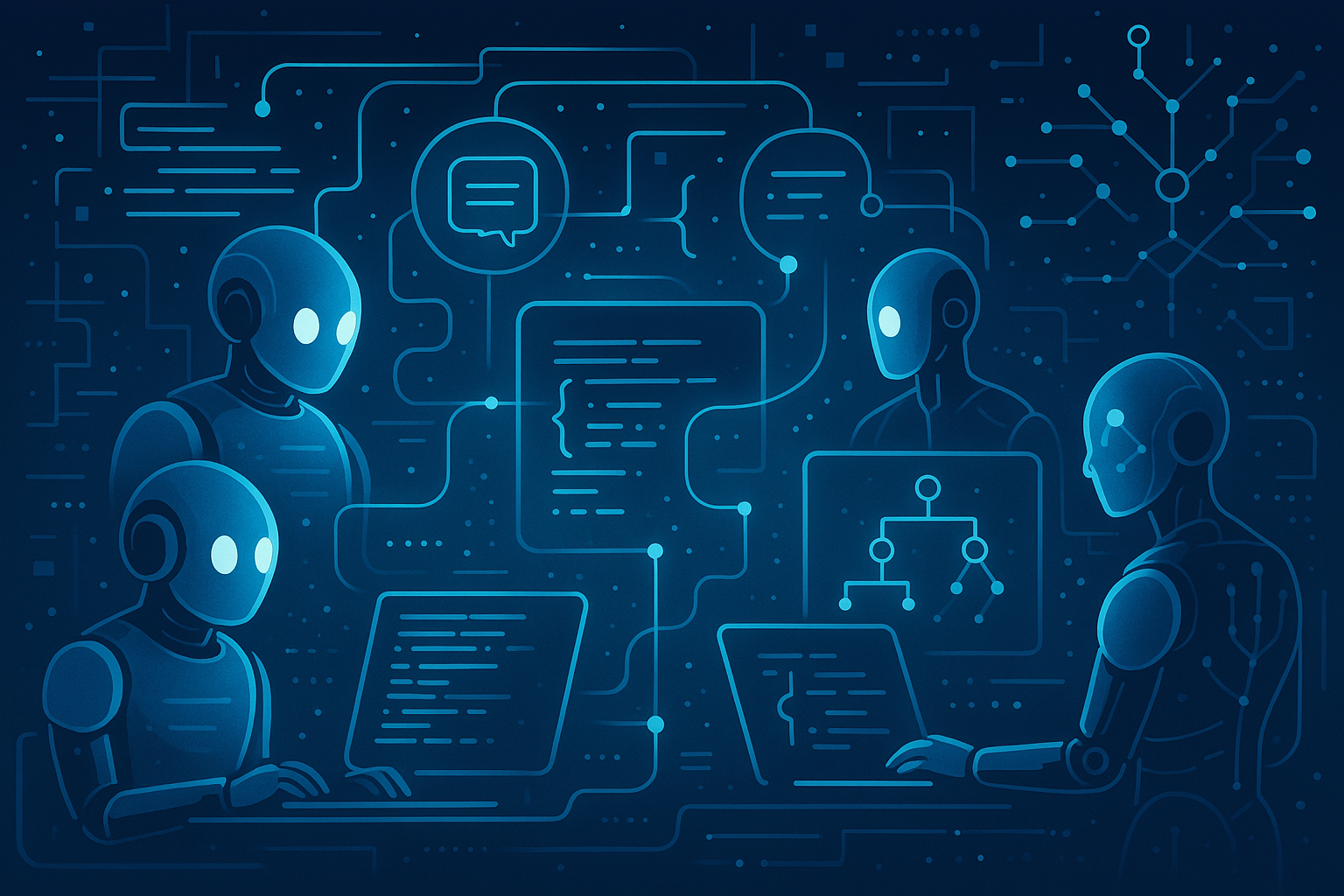 Visualization of agentic coding concepts